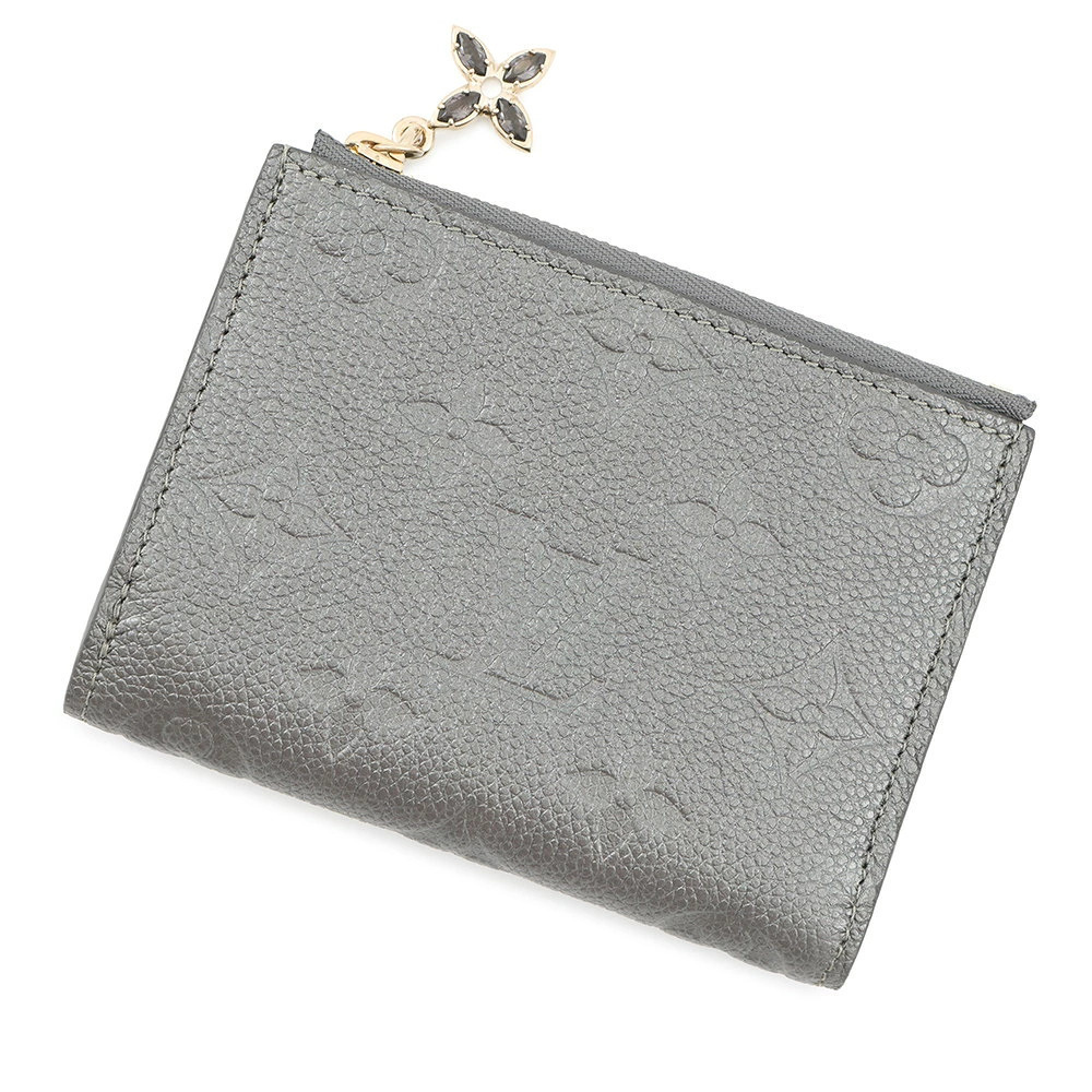 Louis Vuitton Monogram Empreinte Portefeuille Lisa Long Wallet New